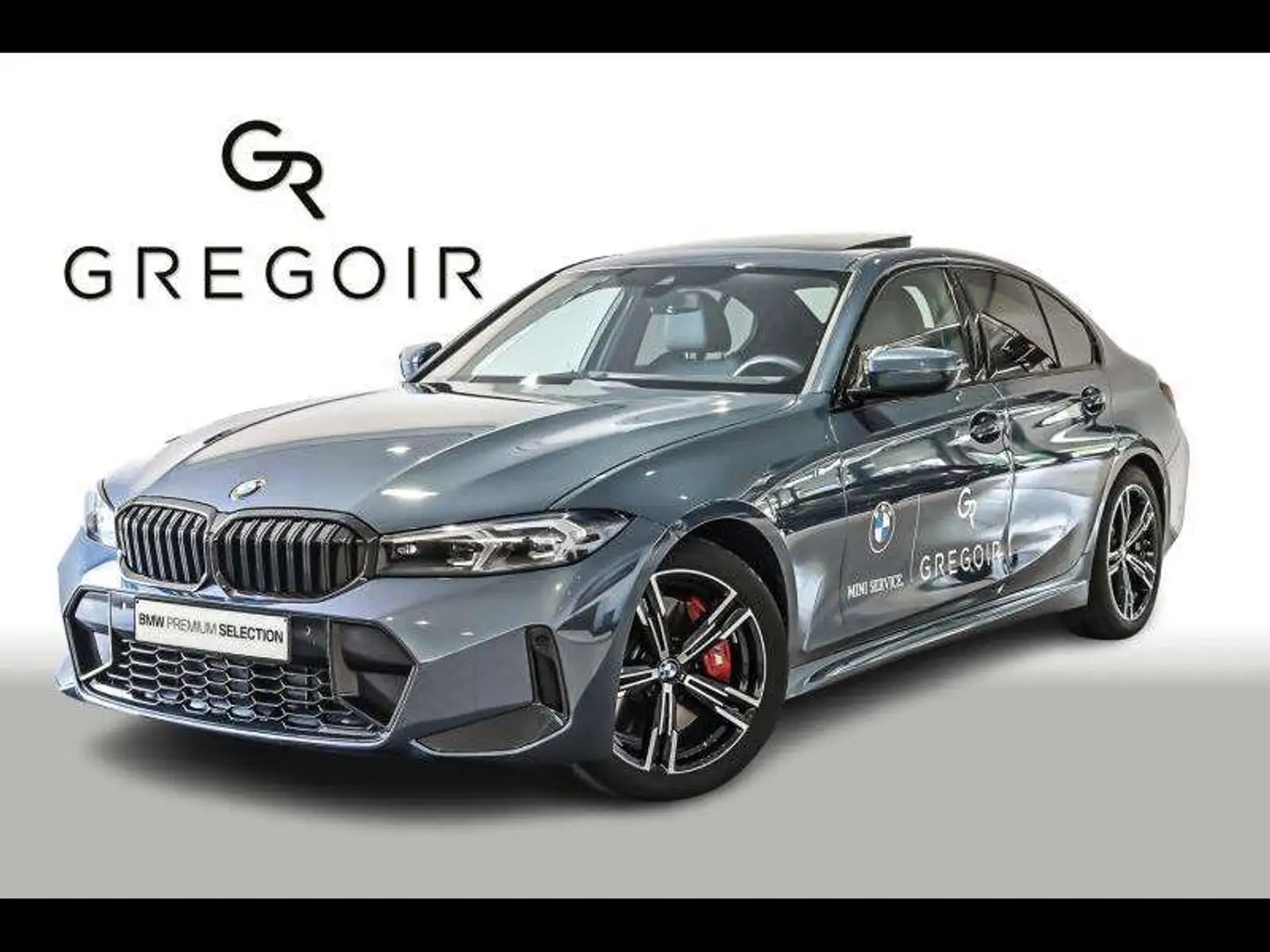 BMW 318 MsportH\u0026KDassCamPanoTHCo Bleu - 1
