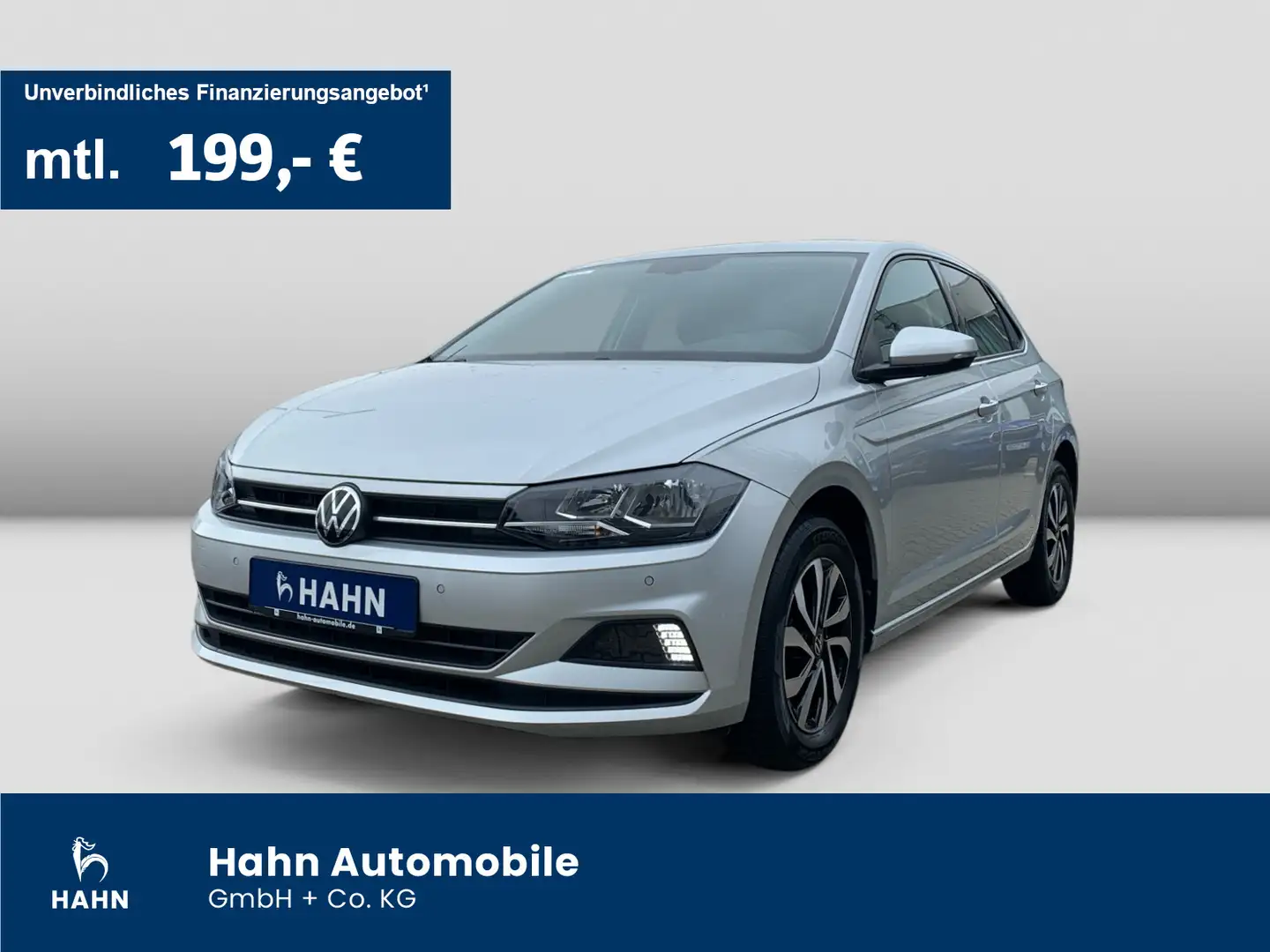 Volkswagen Polo 1.0TSI Active Navi Sitzh Climatr PDC Silber - 1