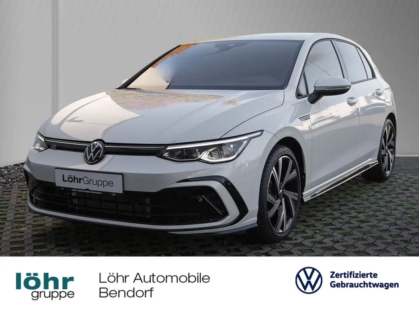 Volkswagen Golf VIII 2.0 TSI DSG R-Line *LED*Navi*App-Connect*A... Weiß - 1