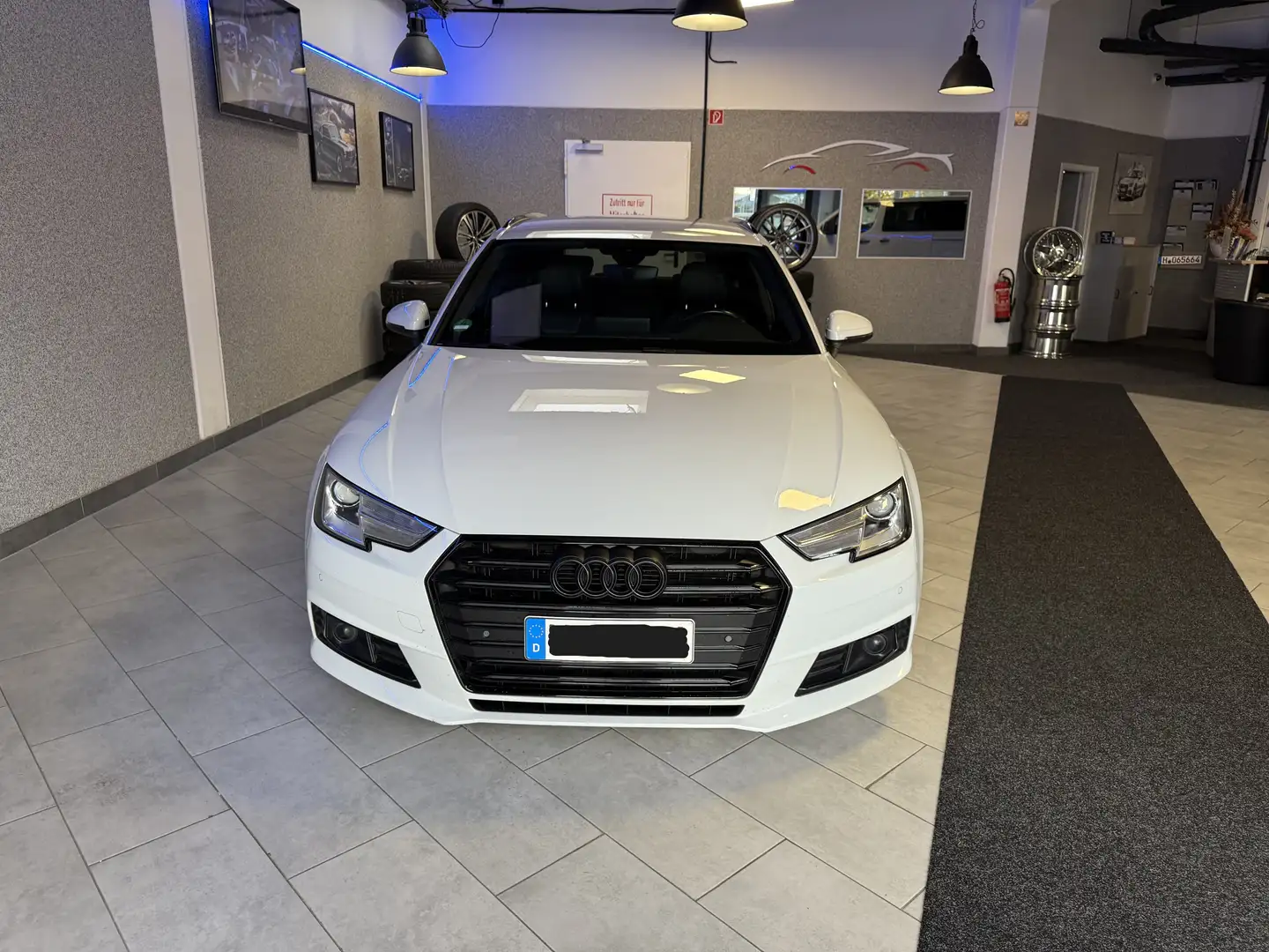 Audi A4 Avant 2.0 quattro sport*S-Line* Weiß - 2
