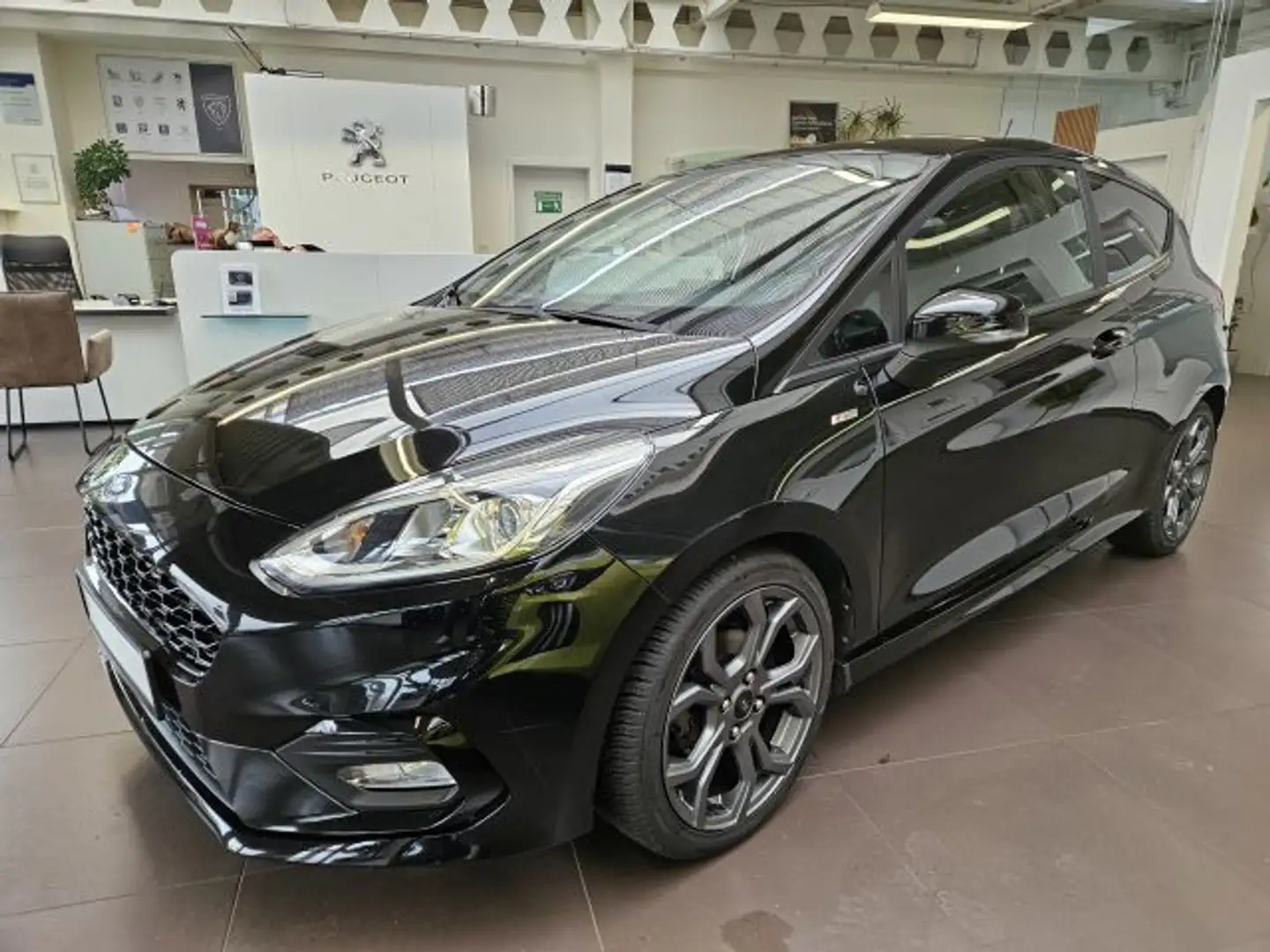 Ford Fiesta 1.0 EcoBoost S&S ST-LINE Noir - 1