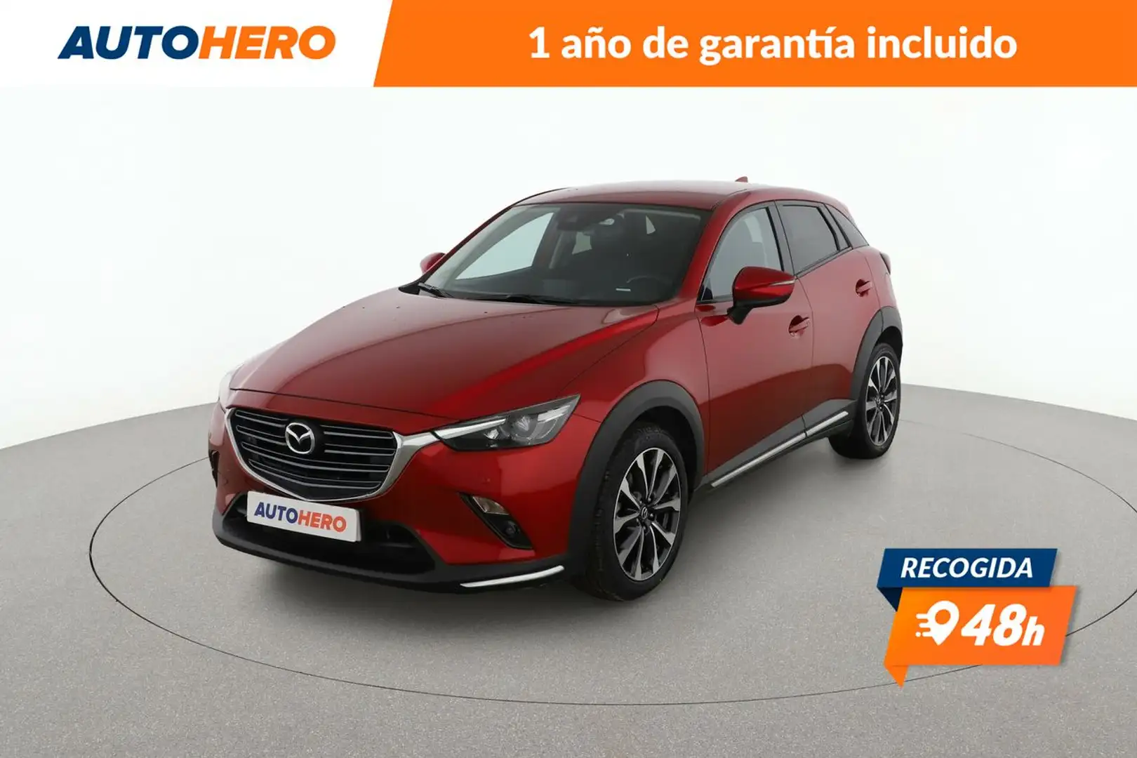 Mazda CX-3 2.0 Skyactiv-G Zenith 2WD Aut. 89kW Rojo - 1