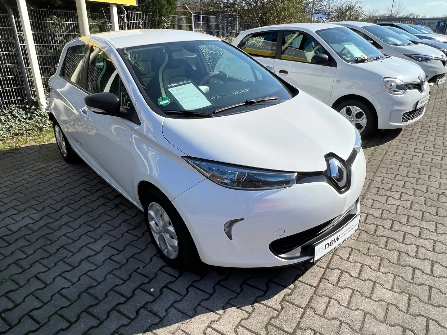 Renault ZOE Life  Z.E 40 Mietbatterie Weiß - 2