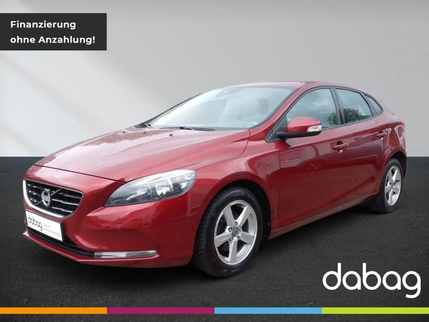 Volvo V40 D2 Kinetic Rosso - 1