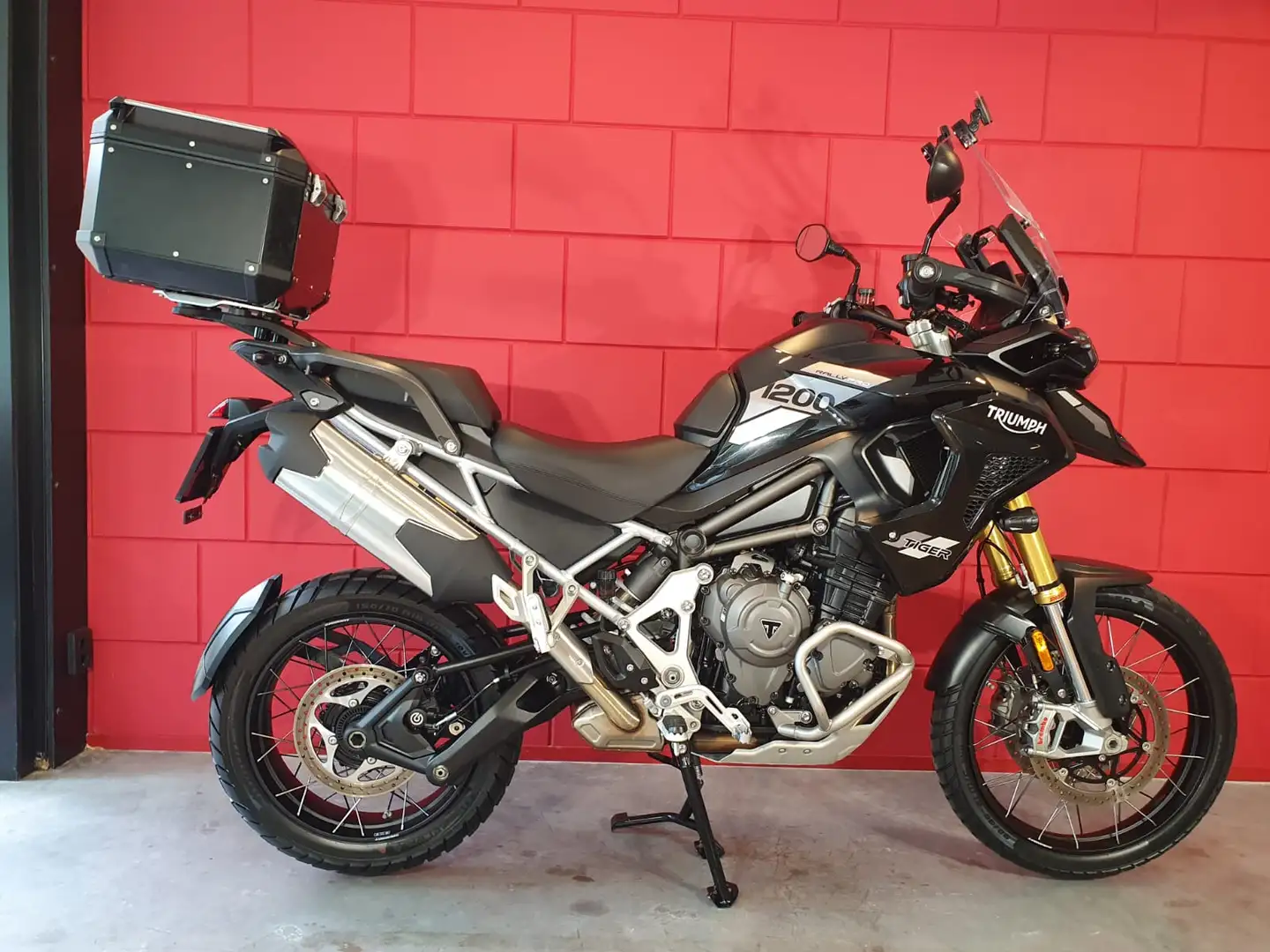 Triumph Tiger 1200 RALLY PRO | GARANTIE Negro - 1