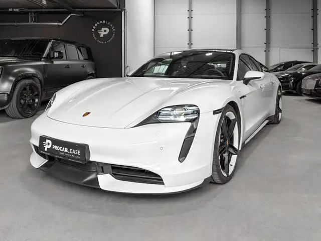 Porsche Taycan PORSCHE TAYCAN TURBO /APPROVED/ PURE WHITE | SPORT