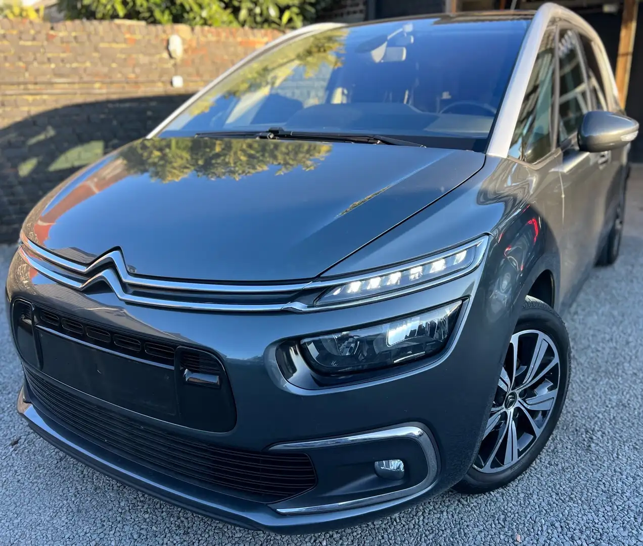 Citroen Grand C4 Picasso 1.6 BlueHDi Shine S&S + 7 PL + CAMÉRA + NAVI Szürke - 1