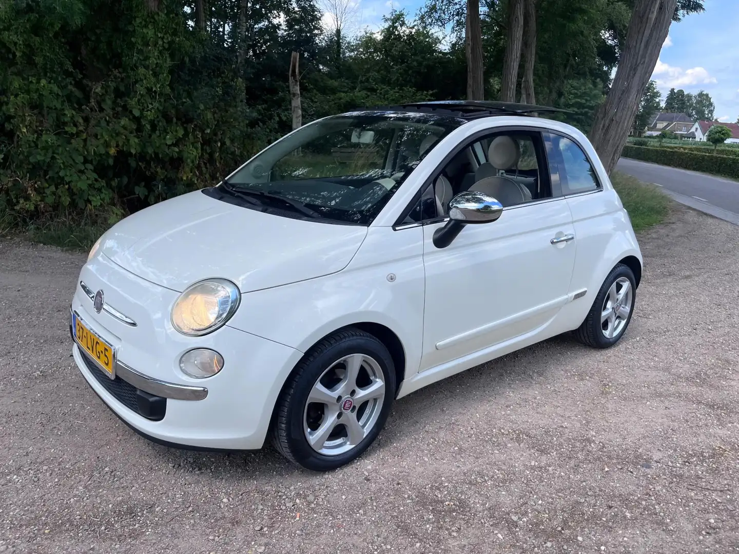 Fiat 500 1.2 Lounge Blanco - 1