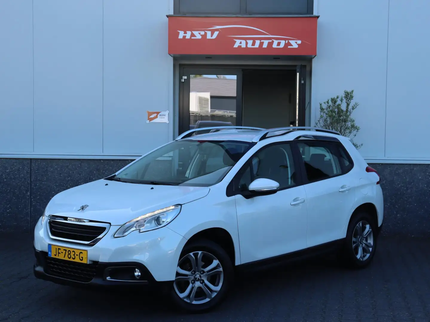 Peugeot 2008 1.2 PureTech Blue Lion navi airco org NL Blanc - 1