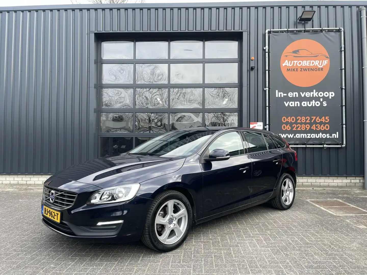 Volvo V60 1.5 T2 Polar AUTOMAAT|BLIS|ADAPTIVE CRUISE CONTROL Bleu - 1