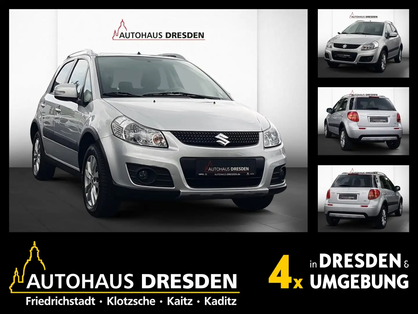 Suzuki SX4 1.6 Classic 4X4 *KeyLess*LM*KlimaAT Argent - 1