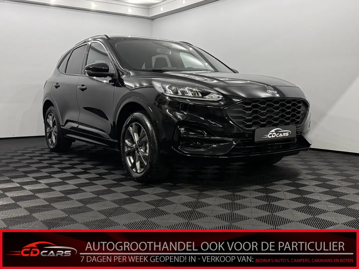 Ford Kuga 2.5 PHEV ST-Line Plug-in Pano,Clima, Camera, Navi, Zwart - 1