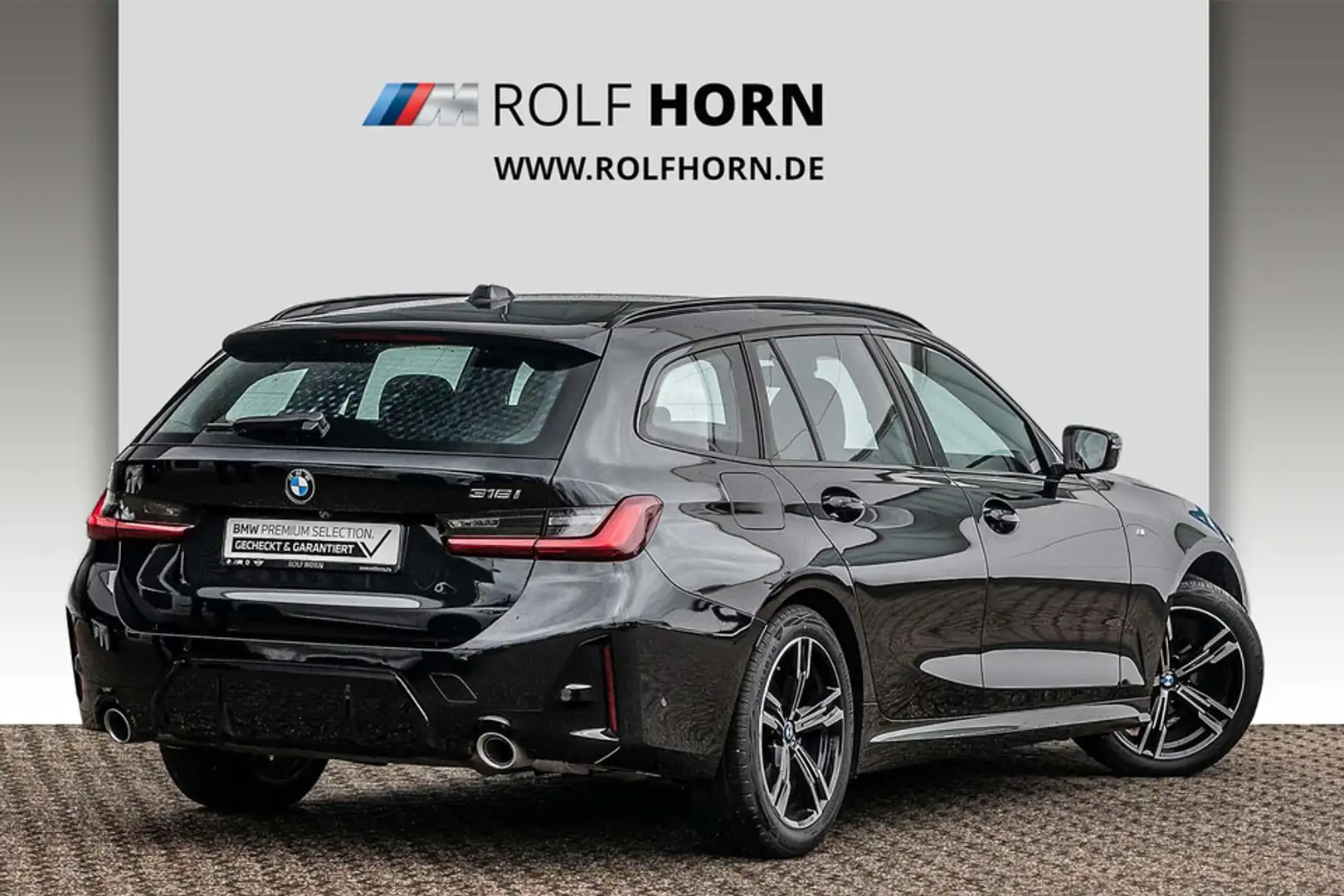 BMW 318 i Touring M Sportpaket *Facelift* RfKam Navi. Noir - 2