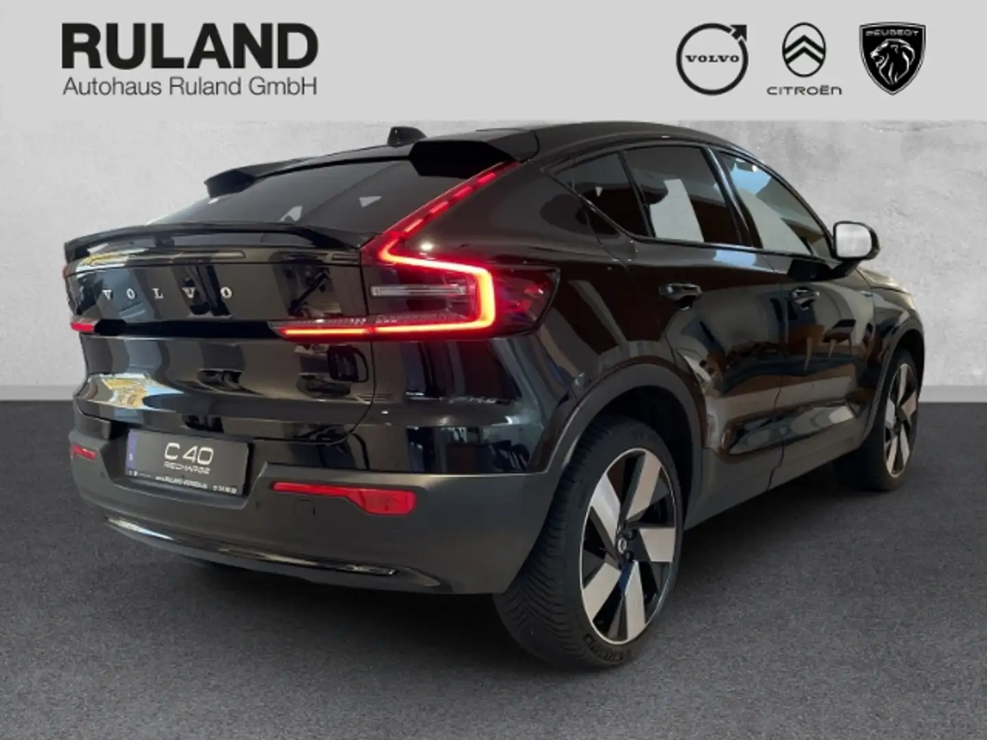 Volvo C40 Ultimate Recharge Pure Electric AWD StandHZG AHK-k Schwarz - 2