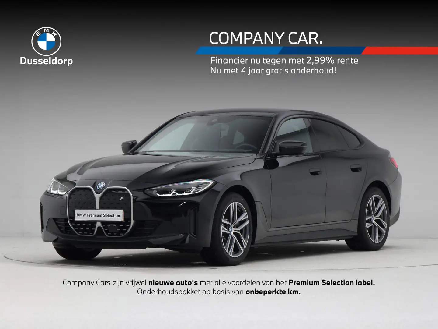 BMW i4 eDrive35 High Executive 70 kWh Zwart - 1