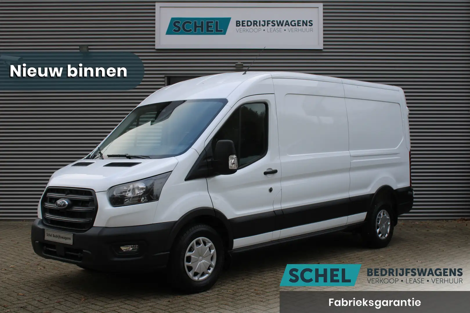 Ford Transit 350 2.0 TDCI L3H2 Trend 130pk Trend - Navigatie - Blanco - 1