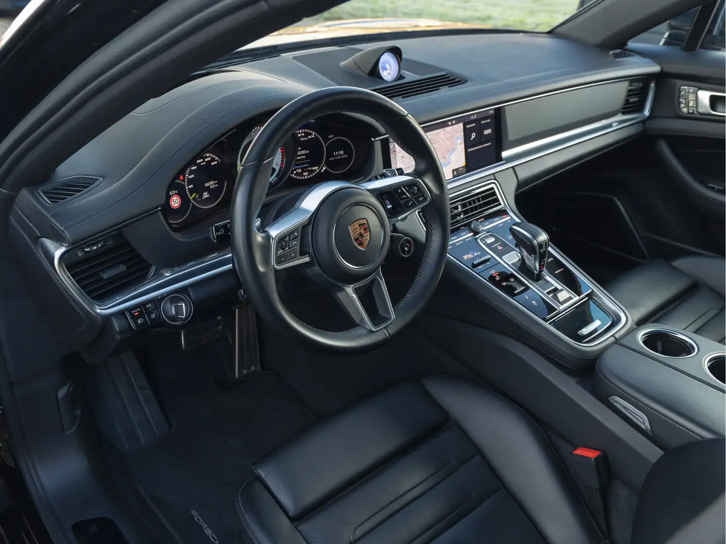 Porsche Panamera Sport Turismo 2.9 4 E-Hybrid | Sport-design | PCCB Zwart - 2