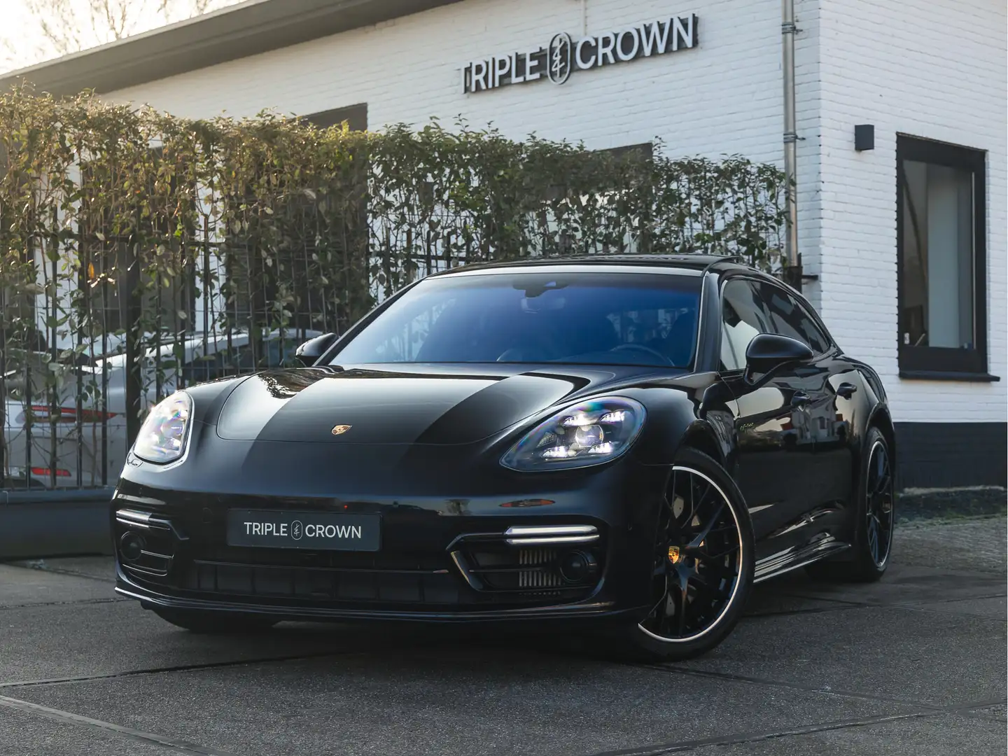 Porsche Panamera Sport Turismo 2.9 4 E-Hybrid | Sport-design | PCCB Zwart - 1