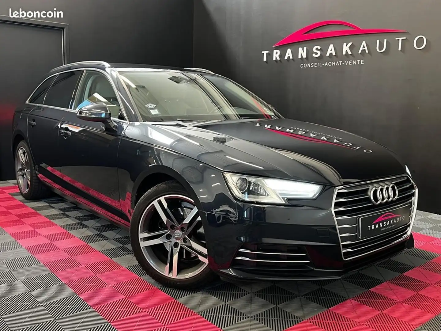 Audi A4 2.0 TDI ULTRA SPORT 136cv PACK ROUES ETE EN PLUS N Noir - 1