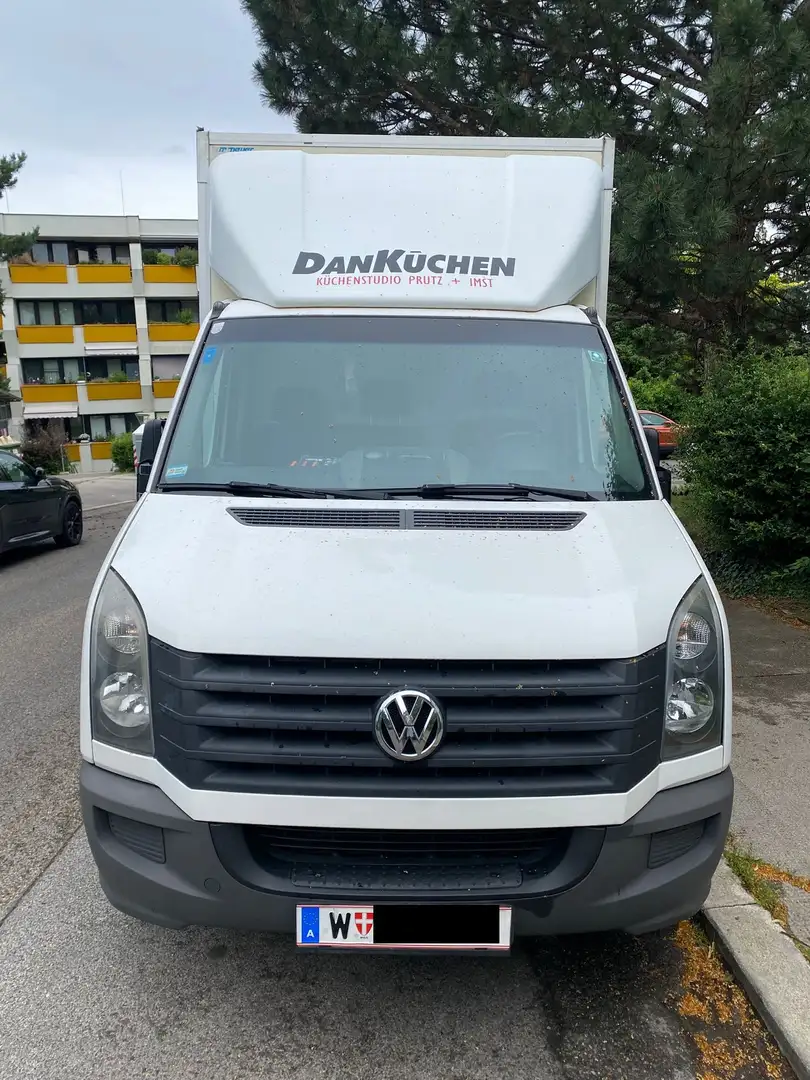 Volkswagen Crafter Crafter 30 HR Kasten-Doka MR TDI Weiß - 1