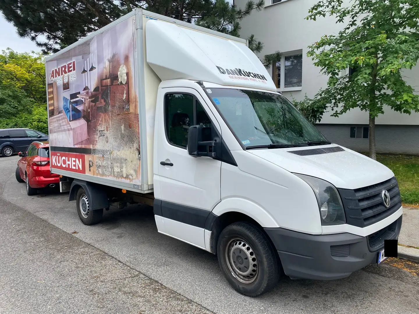 Volkswagen Crafter Crafter 30 HR Kasten-Doka MR TDI Weiß - 2