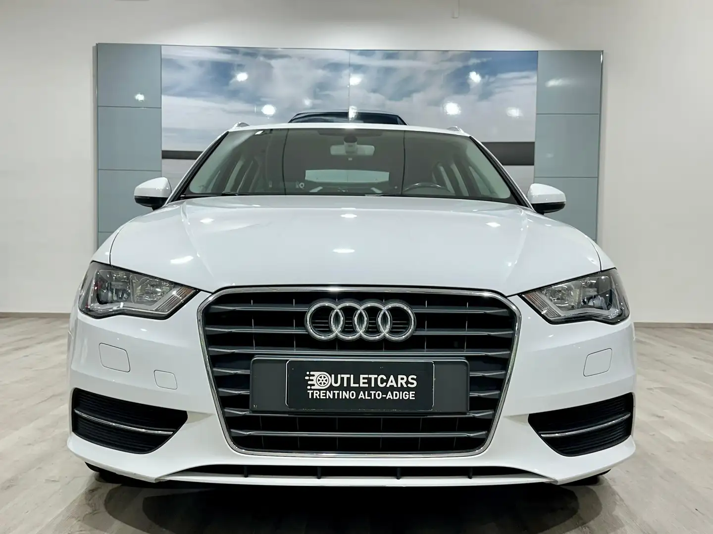 Audi A3 A3 Sportback 1.6 tdi 110cv unicoproprietario 2016 Bianco - 2