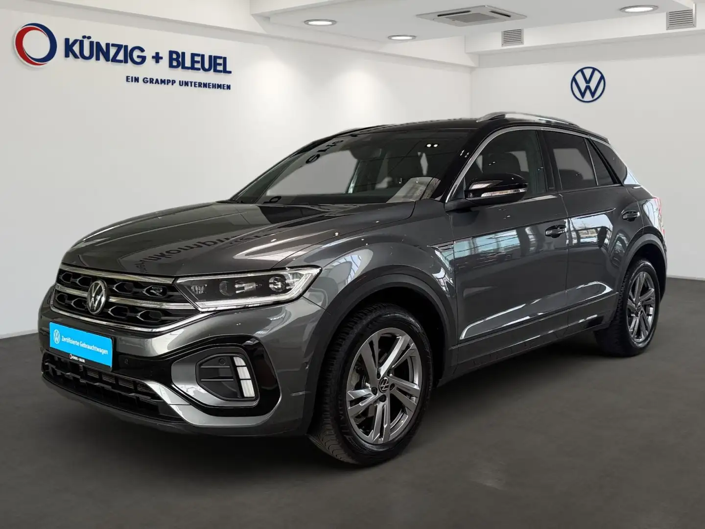 Volkswagen T-Roc R-Line 1.5 l TSI 150 PS DSG*Nav*AHK*KAM*LE Grau - 2