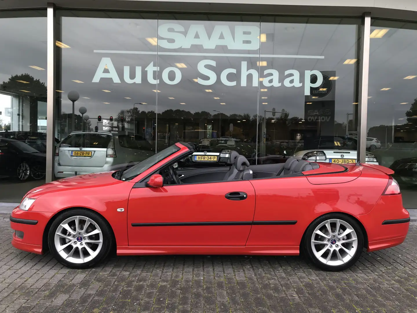 Saab 9-3 Cabrio 1.8t Automaat Aero pakket | Rijklaar incl g Rouge - 2