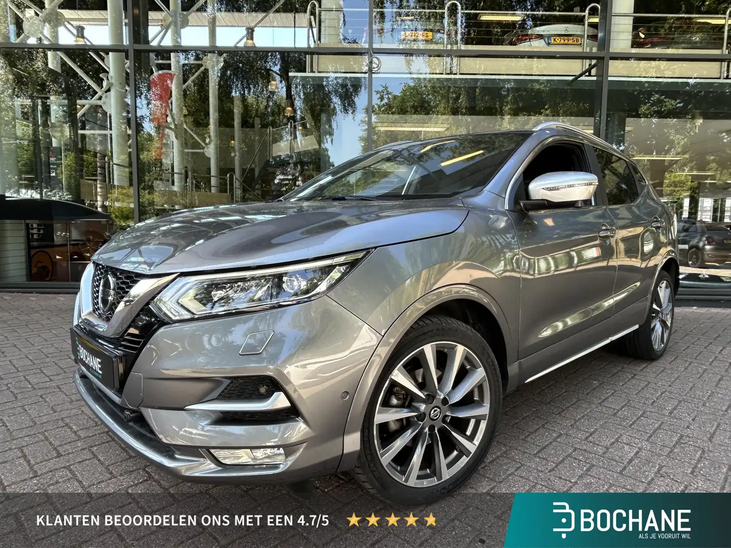 Nissan Qashqai 1.3 DIG-T Tekna + | Panoramadak | Navigatie | Acht Grigio - 1