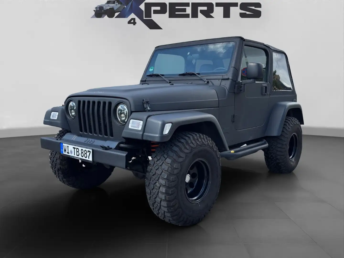 Jeep Wrangler WRANGLER 2.5| SPORT | 4x4 | TRAILMASTER | Schwarz - 2