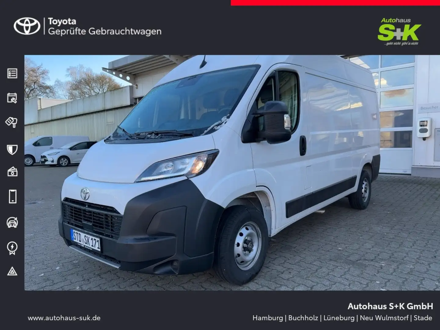 Toyota Proace Max L2H2 2.2 Diesel 140 PS Weiß - 1