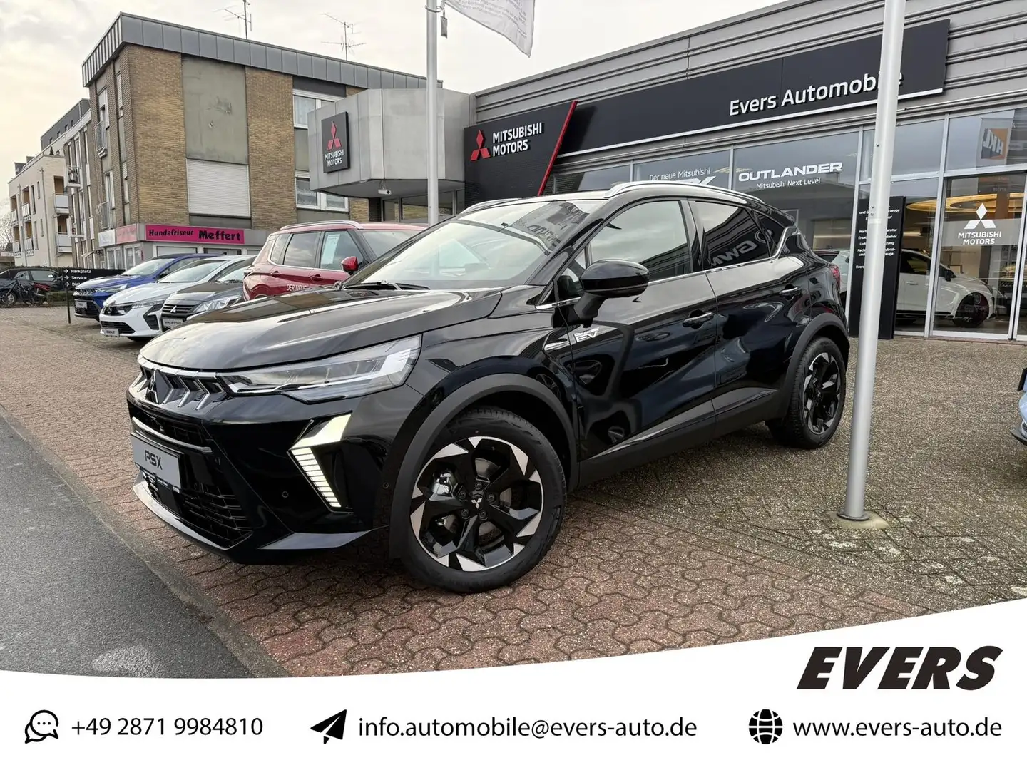 Mitsubishi ASX 1.6 Hybrid Intro *LED *Teilleder *Ambiente Noir - 1