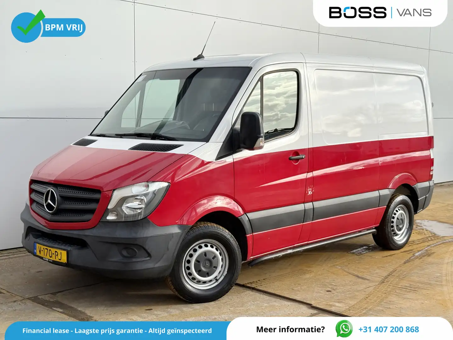 Mercedes-Benz Sprinter 214 2.2 CDI L1H1 Climate Control Cruise Control Na Wit - 1