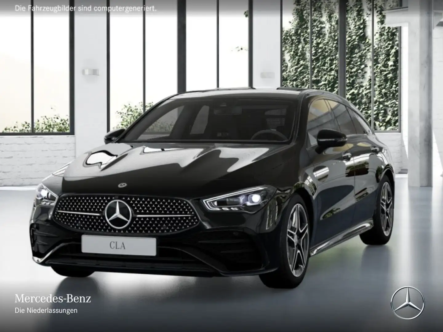 Mercedes-Benz CLA 200 AMG+NIGHT+PANO+360°+MULTIBEAM+STHZG+TOTW Schwarz - 2