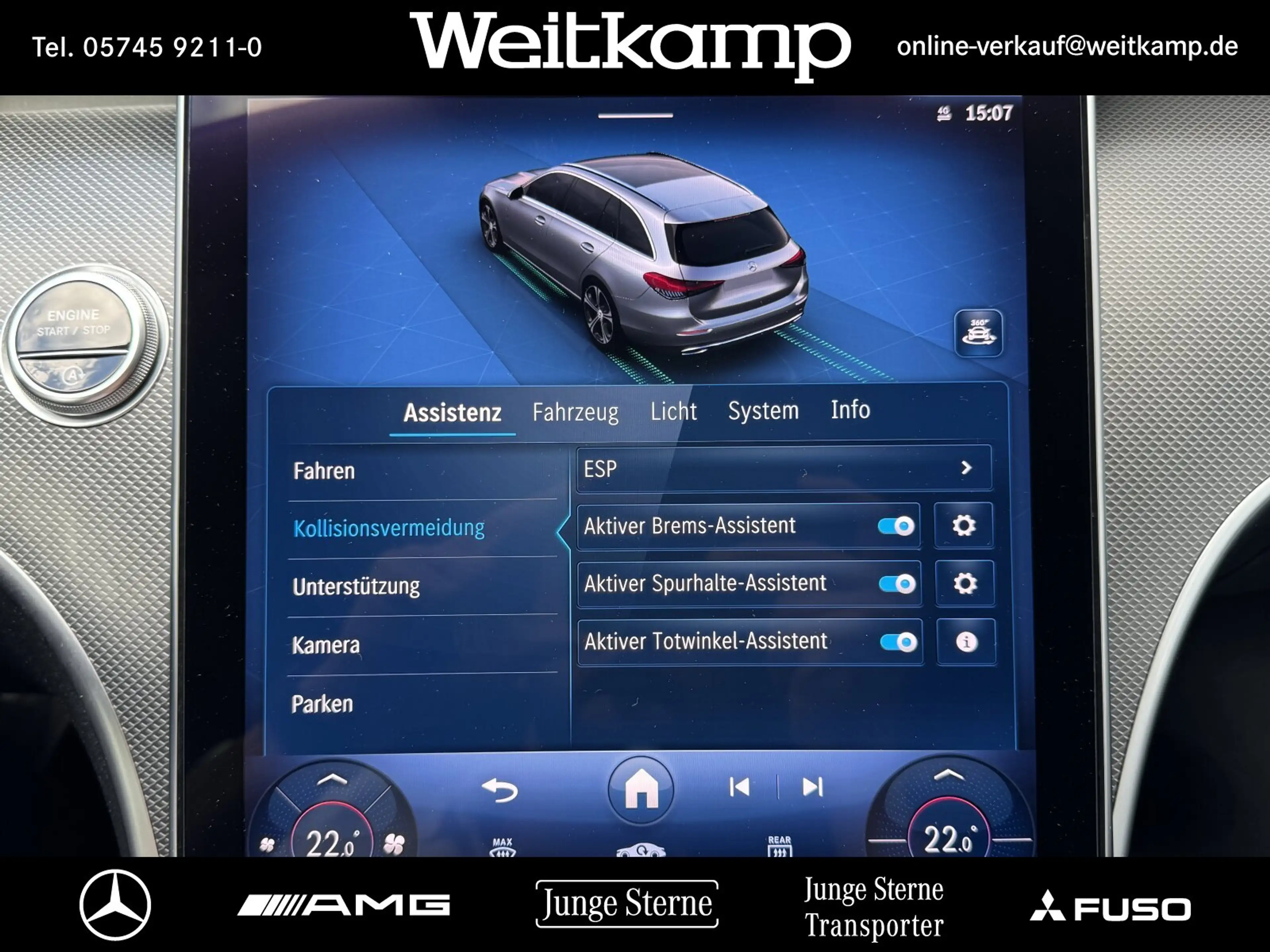Mercedes-Benz C 220 C 220 d T Avantgarde DIGI-LIGHT+AHK+DISTRO.+UVM. — photo 15