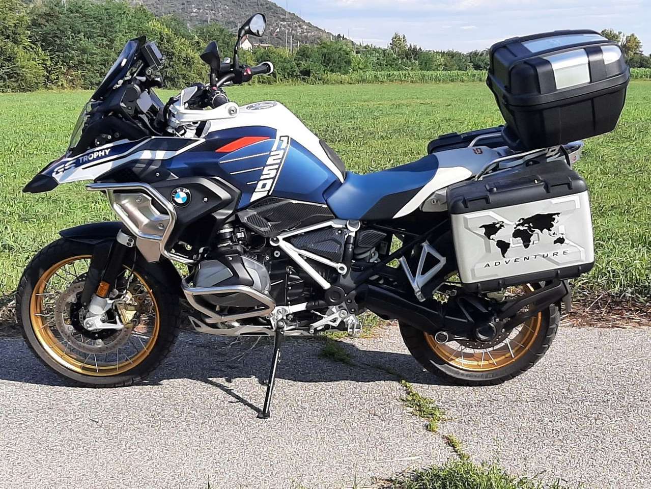 BMW R 1250 GS GS trophy CON SET VALIGIE