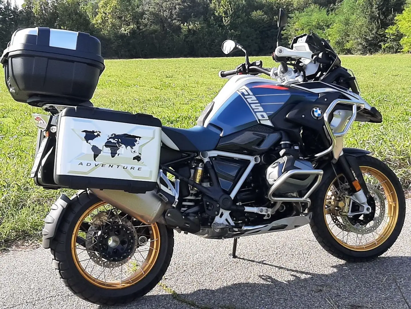 BMW R 1250 GS GS trophy CON SET VALIGIE Ezüst - 2