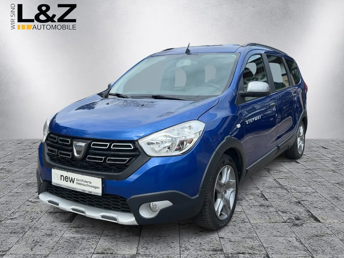 Dacia Lodgy Stepway TCe 130 *Navi,PDC,SHZ,AHK* Blauw - 1