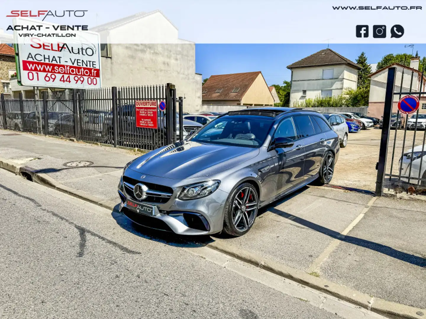 Mercedes-Benz E 63 AMG 63 AMG S 612CH 4MATIC+ 9G-TRONIC Gris - 1
