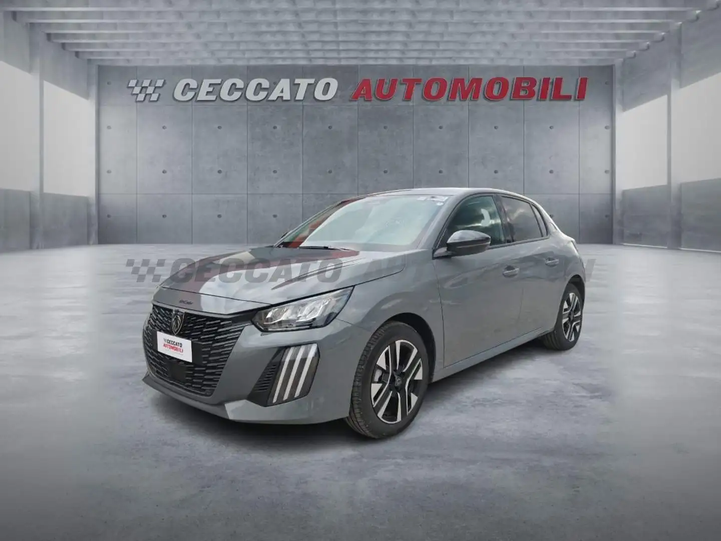 Peugeot 208 208 1.2 hybrid Allure 100cv e-dcs 6 Grigio - 1