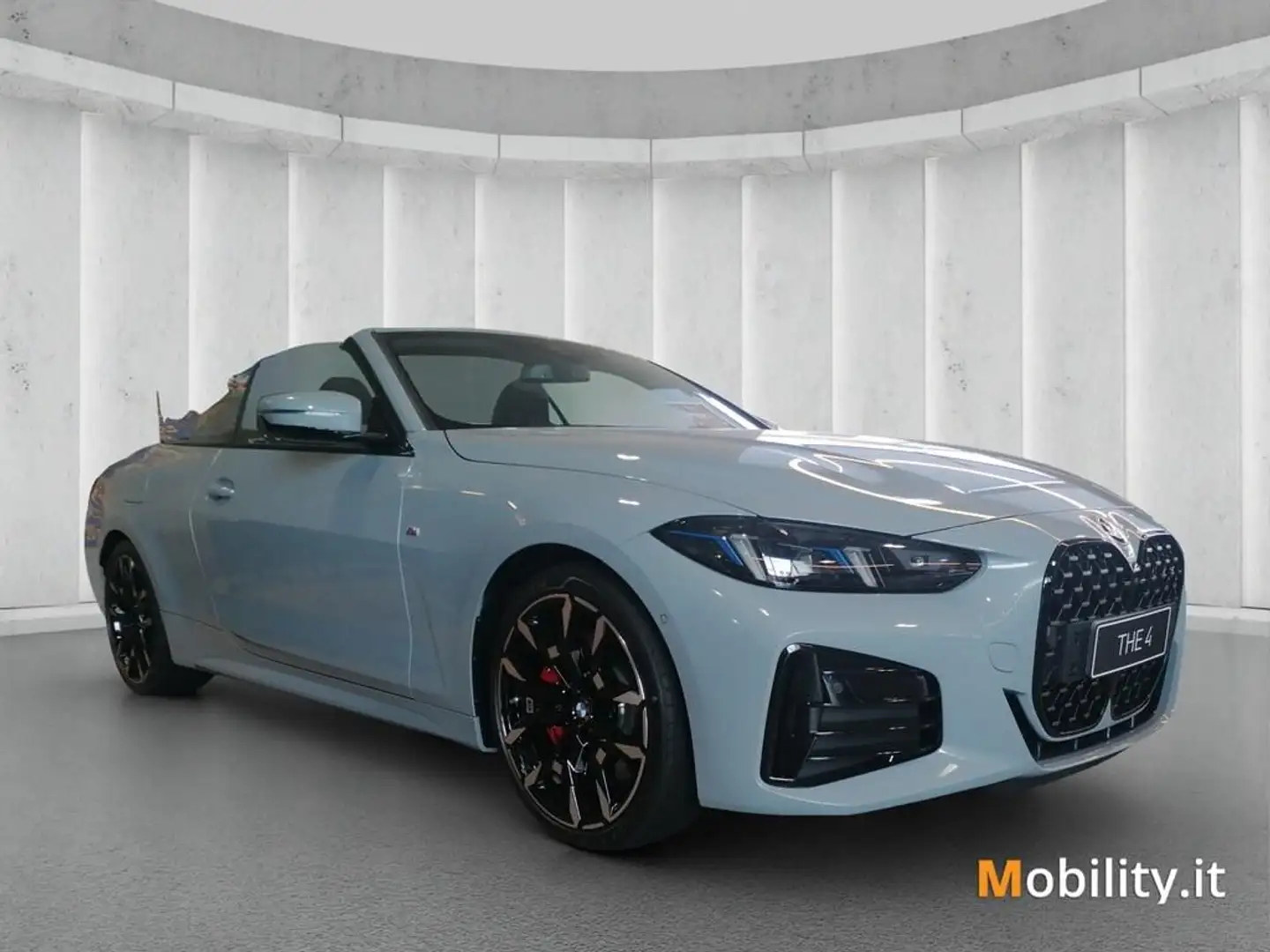 BMW 420 420d Cabrio mhev 48V MSport Pro auto Gris - 2