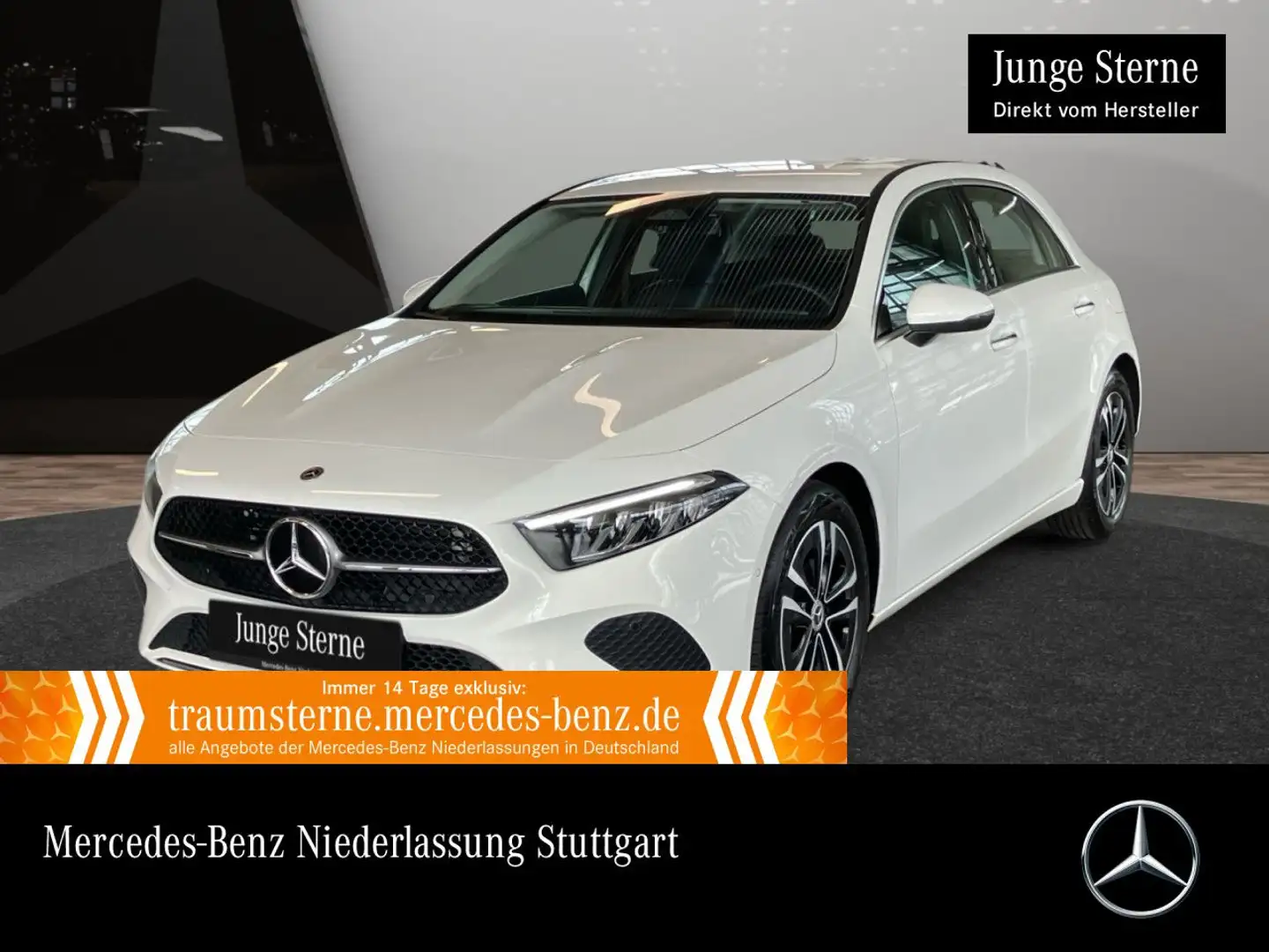 Mercedes-Benz A 200 PROGRESSIVE+LED+KAMERA+KEYLESS+7G Weiß - 1