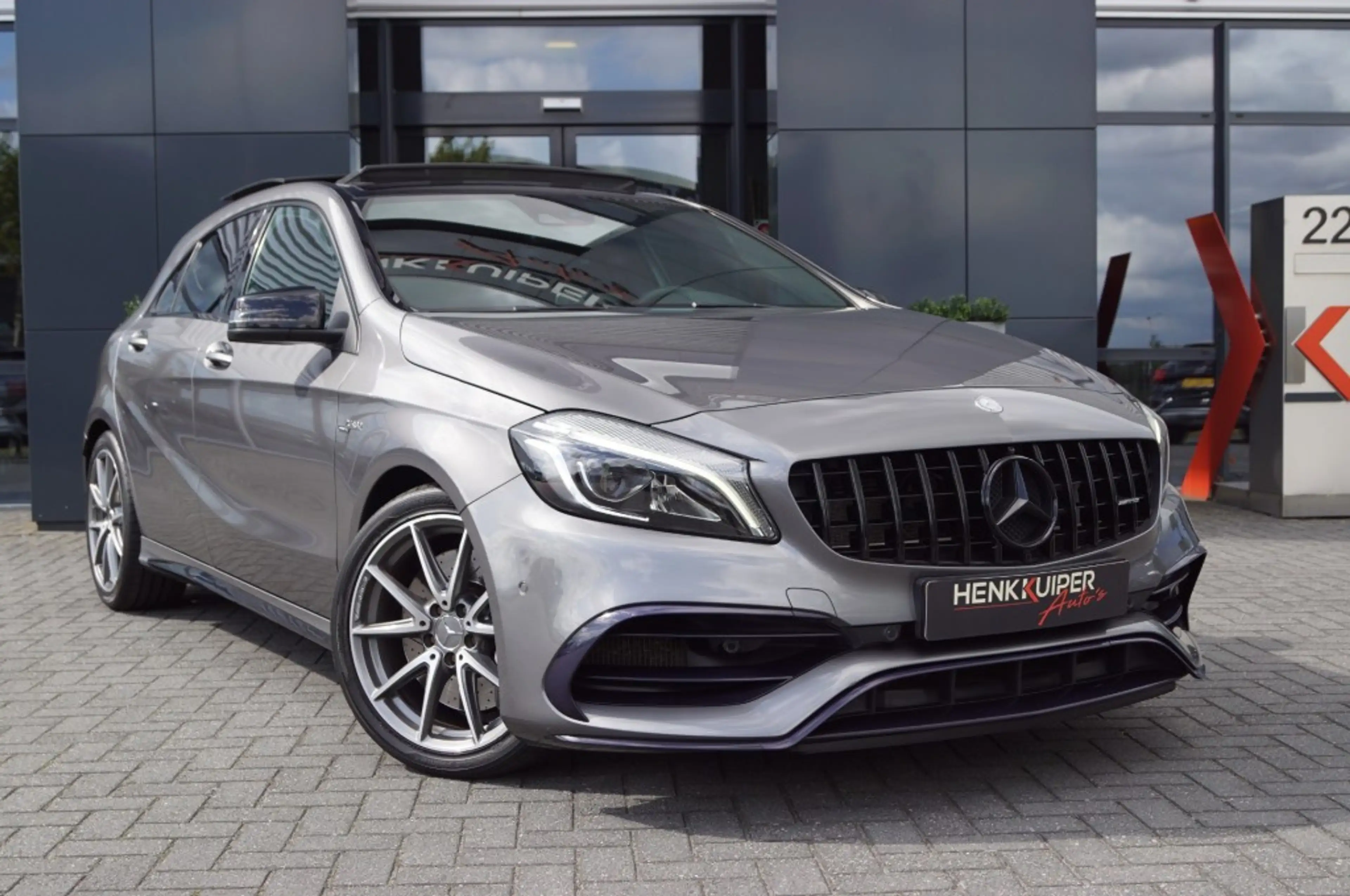 Mercedes-Benz A 45 AMG A45 AMG 4Matic Stage 1/ Downpipe/ Panodak /Carplay — photo 10