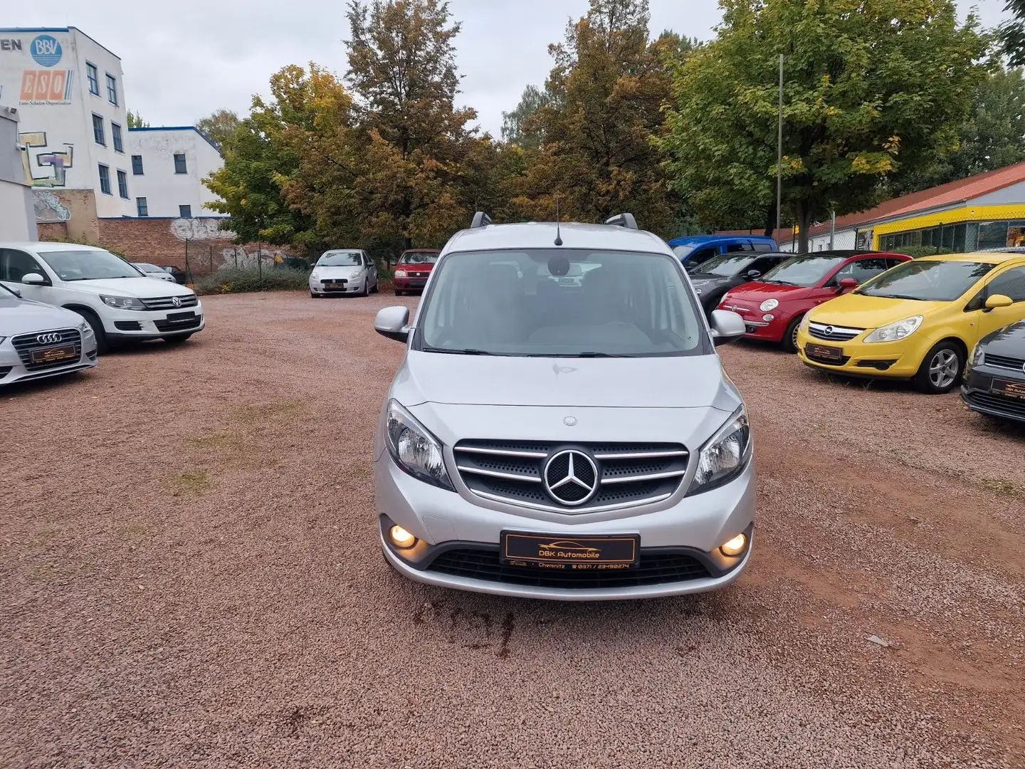 Mercedes-Benz Citan 109 CDI*nur79TKm*Klimaaut*RFK*ALU*Garantie Plateado - 2