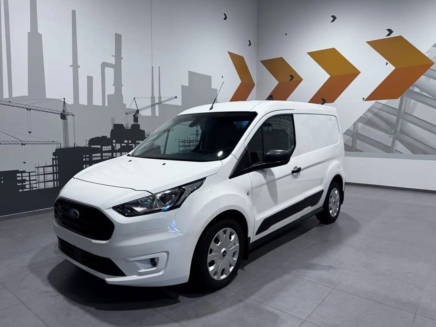 Ford Transit Connect L1 - 1.0i Ecoboost 100 pk - € 17. Blanc - 2
