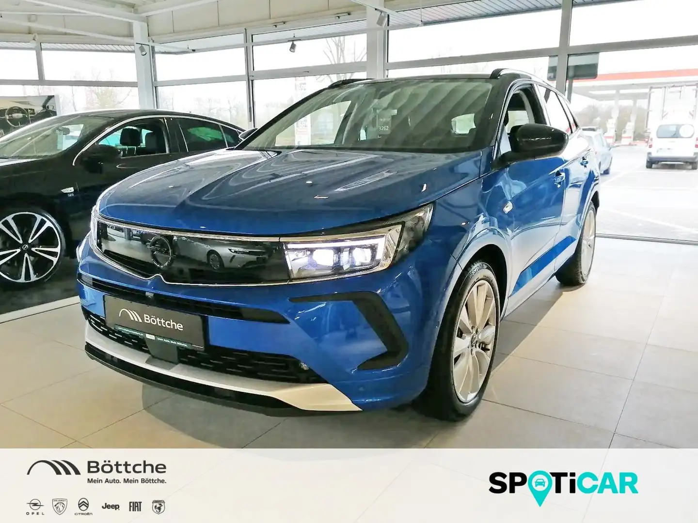 Opel Grandland 1.6 Ultimate Plug-in-Hybrid AT/Voll-Ausstattung Blau - 1