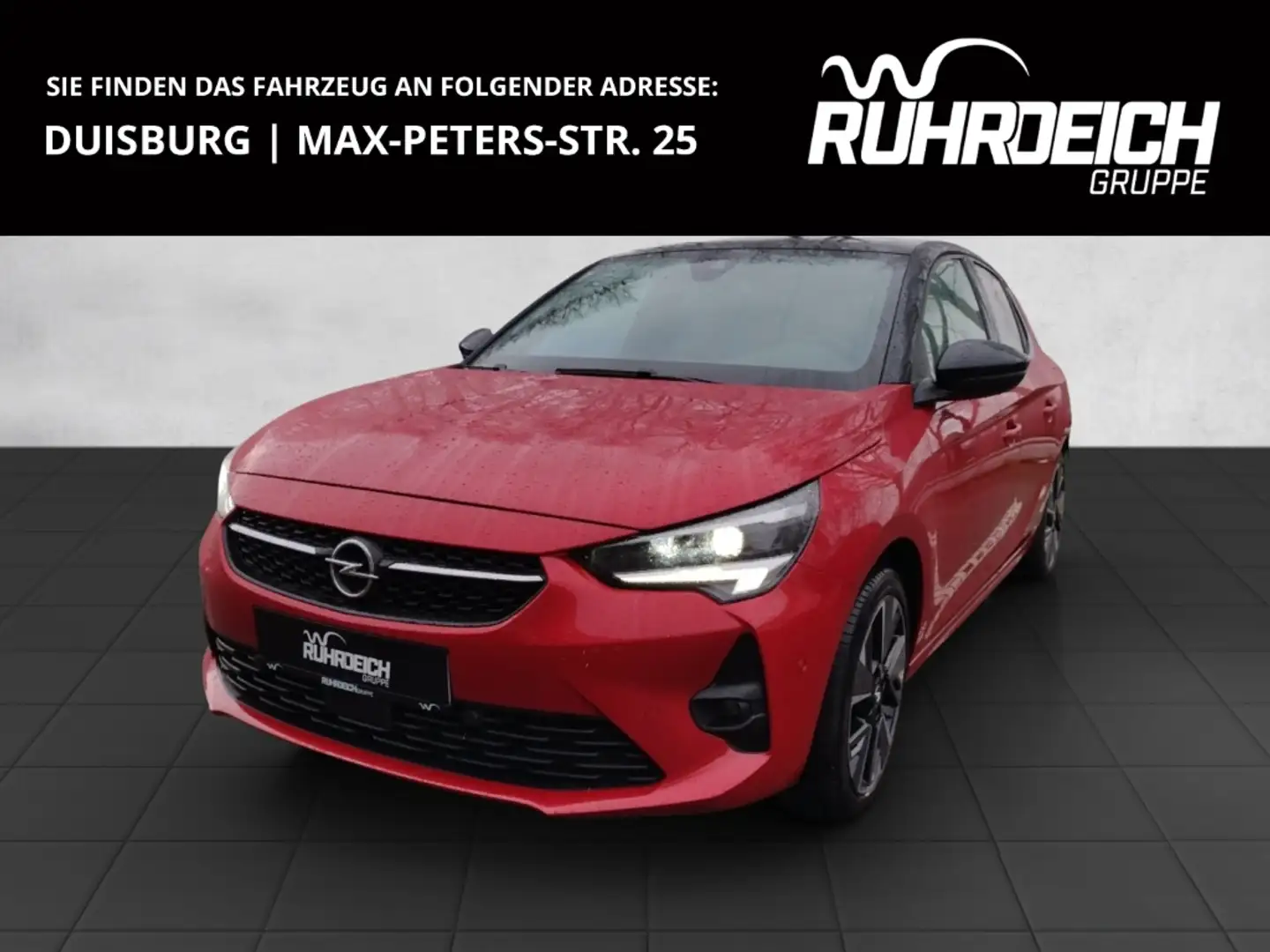 Opel Corsa-e F ULTIMATE KAMERA SHZ LHZ NAVI CARPLAY ANDROID AUT Red - 1