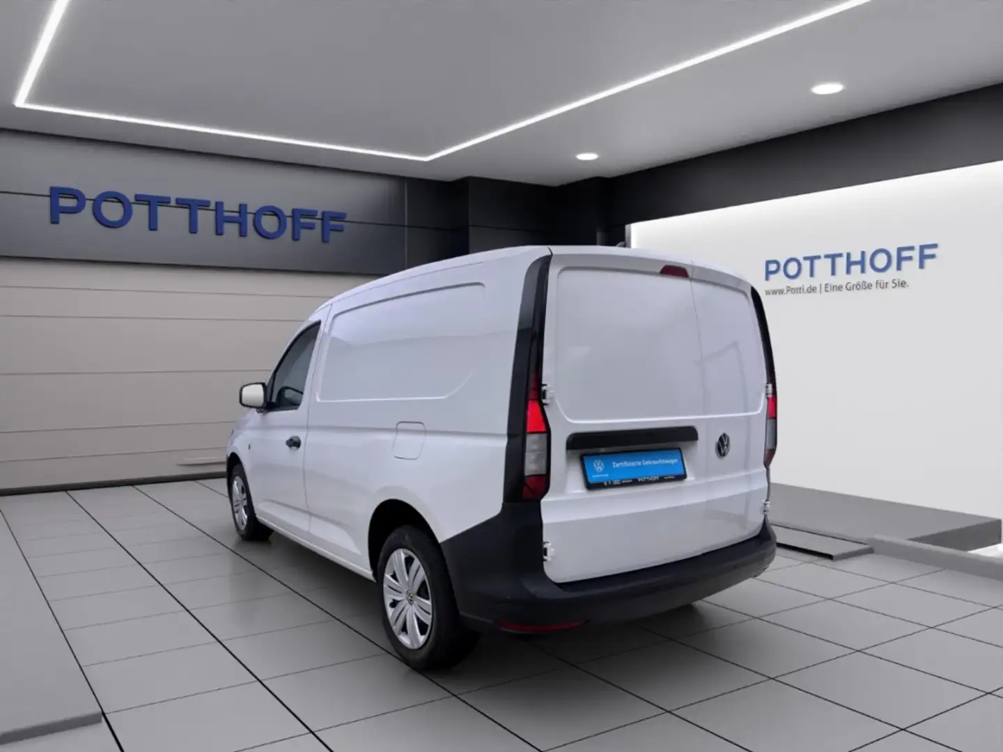 Volkswagen Caddy Cargo 2.0 TDI SITZHZG GRA PDC DAB+ Weiß - 2
