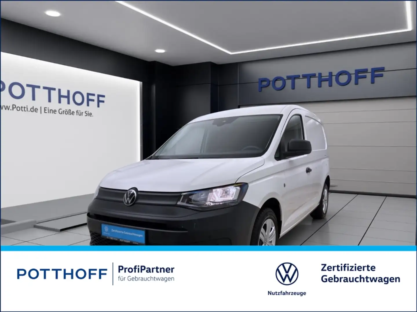 Volkswagen Caddy Cargo 2.0 TDI SITZHZG GRA PDC DAB+ Weiß - 1