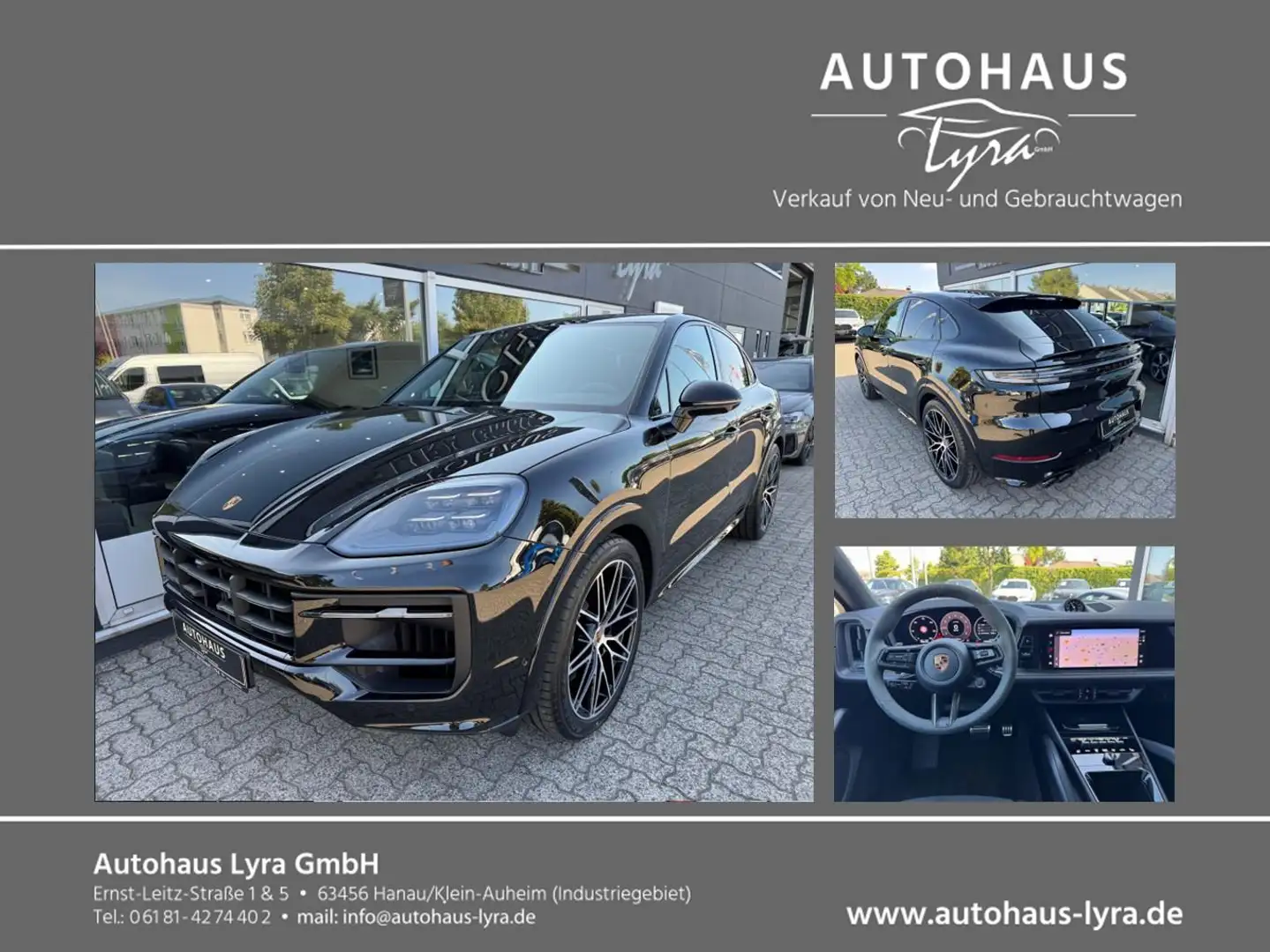 Porsche Cayenne Coupe GTS*MATRIX*MATRIX*SOFT*BOSE*360°KA Noir - 1